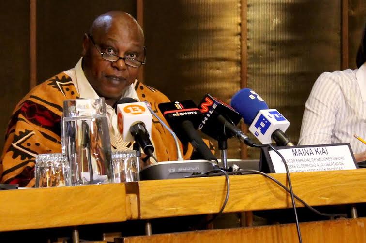 Relator ONU hizo un llamado a dejar atrás enclaves de la dictadura que restringen la manifestación pública