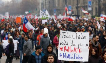 Guido Del Valle, detenido en la penitenciaría tras marcha contra las AFP