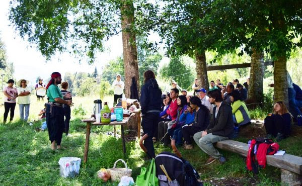 Comunidad Newen de Tranguil realizó un Futa Trawun para denunciar a RP Global y al Estado