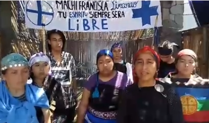 Convocan a movilización nacional e internacional para el viernes 30 de diciembre en apoyo a la Machi Francisca Linconao