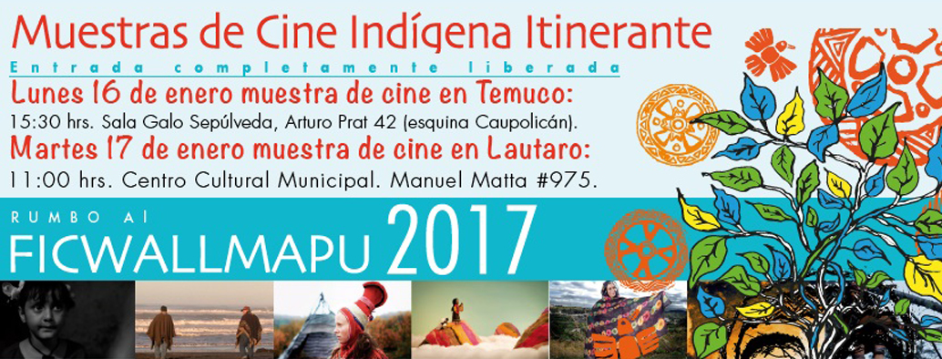 Este lunes y martes: Ficwallmapu se presentará en Temuco y Lautaro