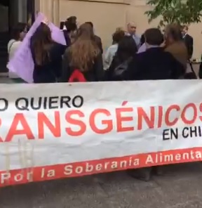 Día alimentación saludable: Manifestación en Ministerio Agricultura contra Protocolo de Nagoya