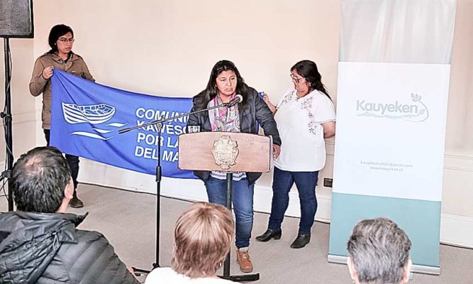 Comunidades Kawésqar denuncian farsa ambiental