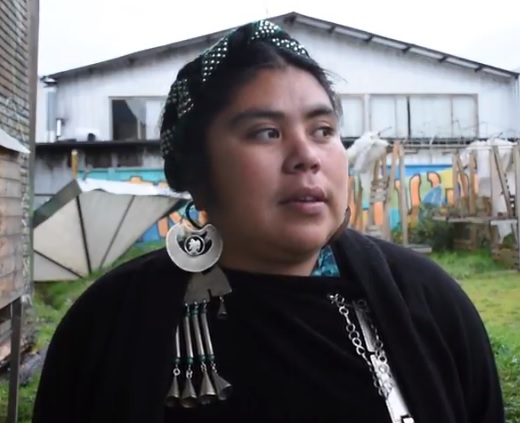 ((Video)) El mensaje de la lonko Juana Cuante ante las amenazas extractivistas en territorio Mapuche Williche