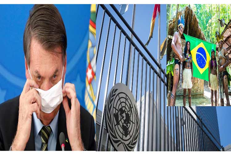 Denuncian a Bolsonaro en ONU por negligencia ante pueblos indígenas