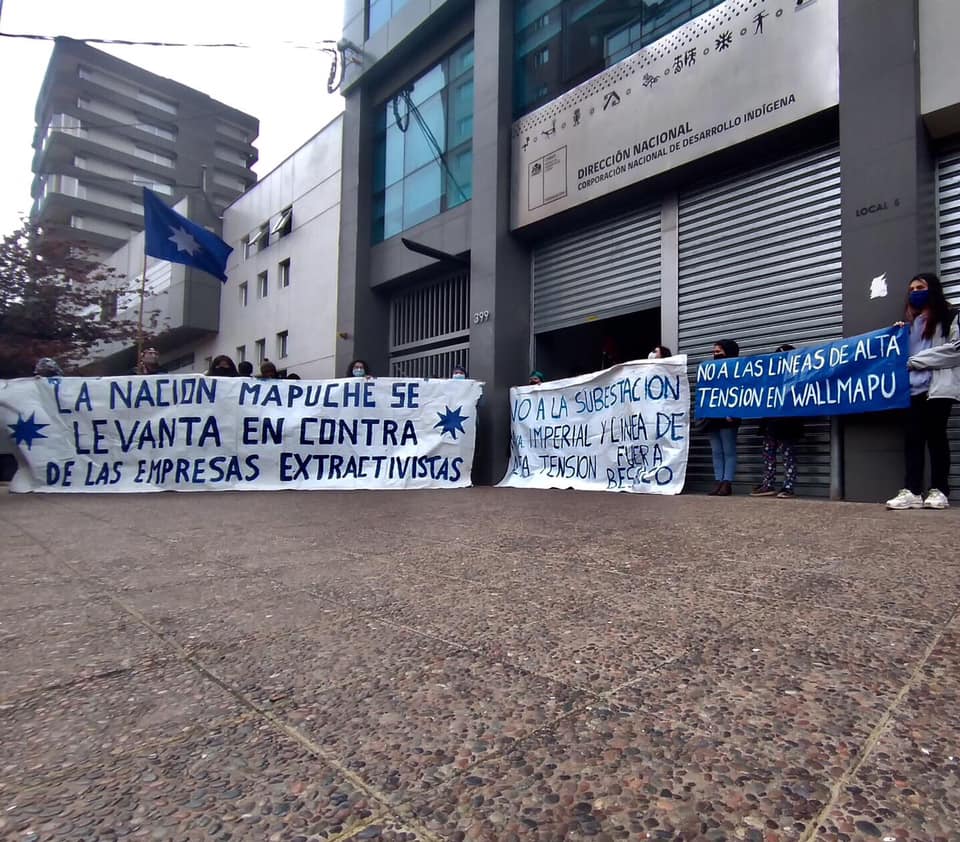 Comunidades de Nueva Imperial y Temuco exigen a CONADI rechazar megaproyecto eléctrico