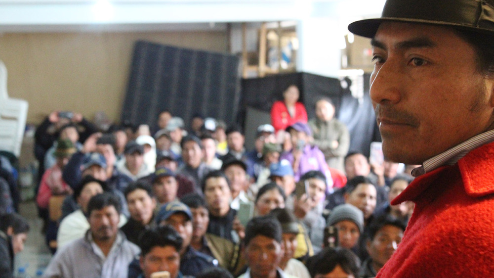 Leonidas Iza: “Con la bipolaridad correismo/anticorreismo, solo cosecha la derecha en Ecuador”