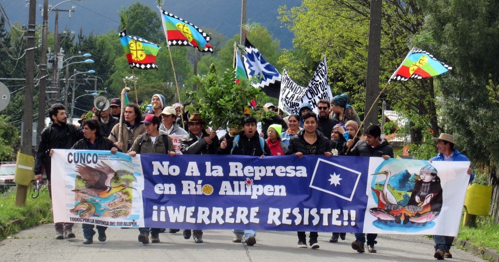 Otro río Mapuche, el Allipén, sigue amenazado por proyecto hidroeléctrico de empresa Santa Olga
