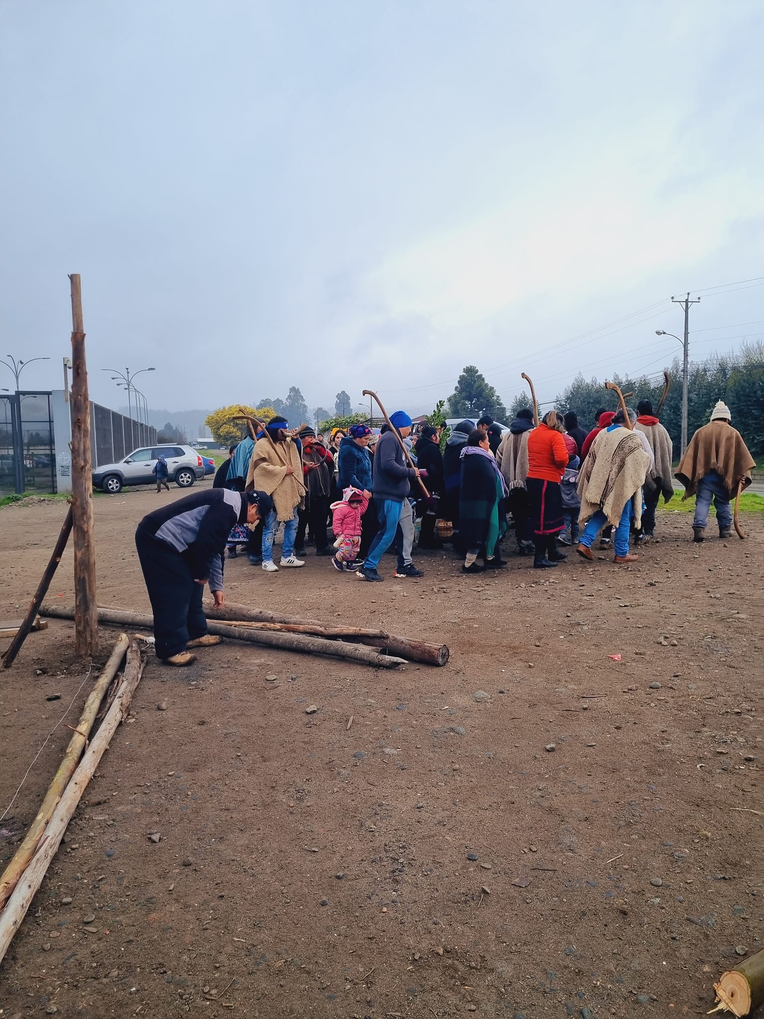 Comunidades Mapuche se reúnen hoy realizando un campamento en apoyo a los presos políticos Mapuche de Angol y Temuco