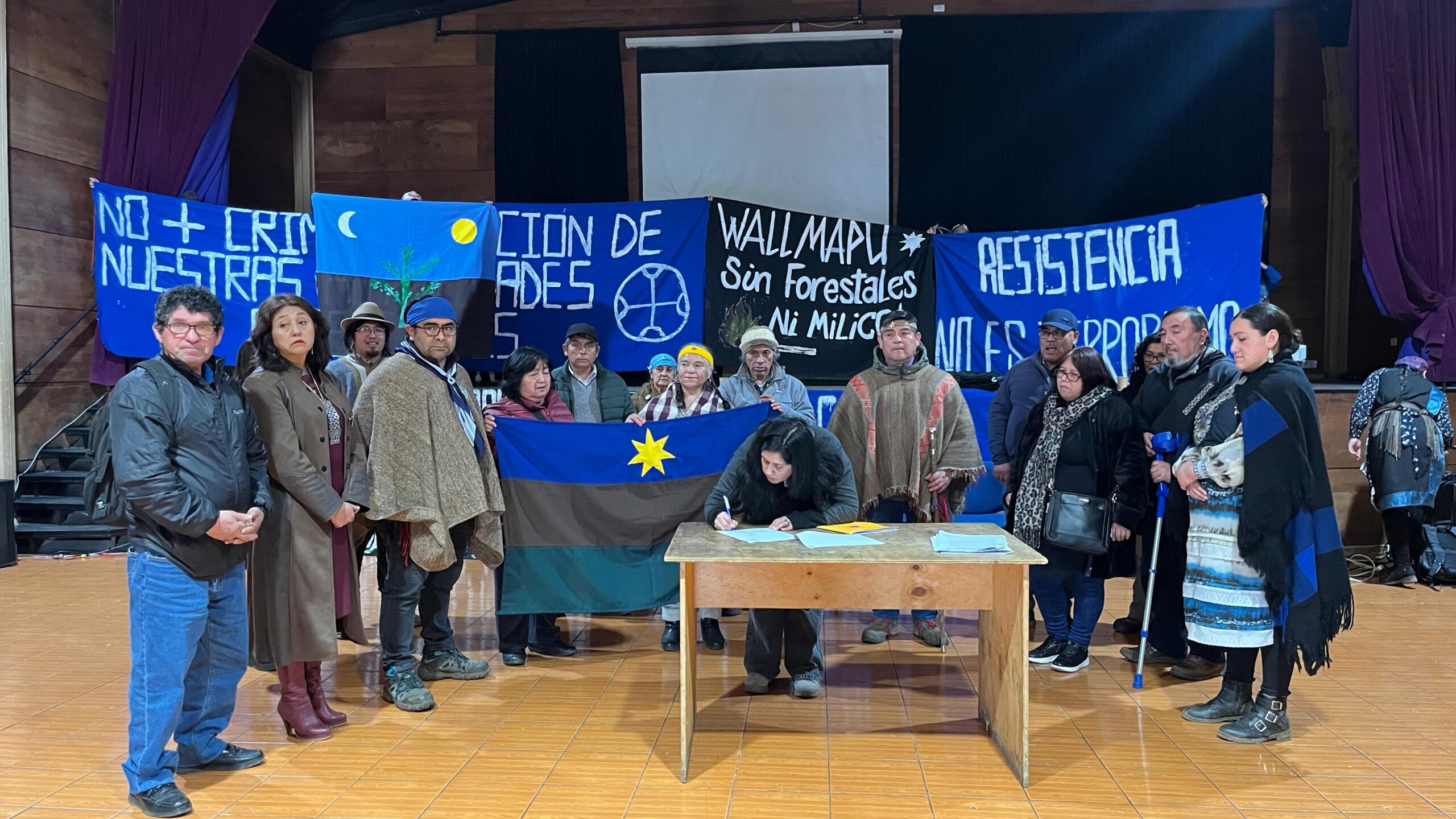 Comunicado: Junta General de Caciques, autoridades y comunidades Williche rechazan Nuevo Sistema de Tierras Mapuche