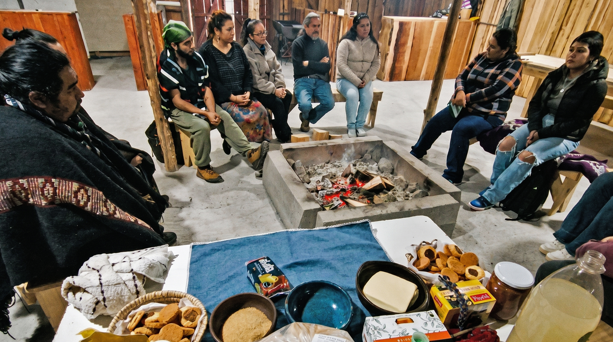 Taiñ Rütran: inicia taller de platería mapuche para jóvenes de Loncoche